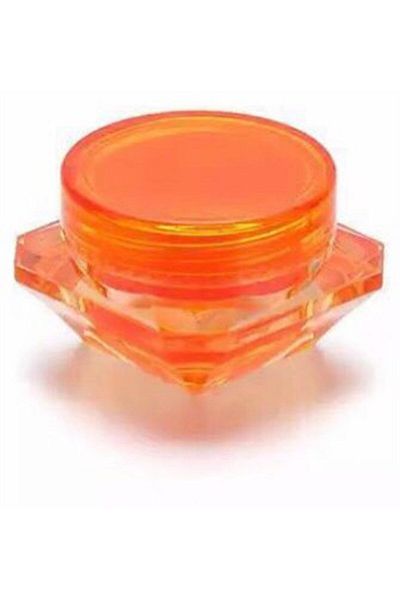 MARCEL SANAT Orange Color Stone Holder Candle Diamond Mosaic Painting