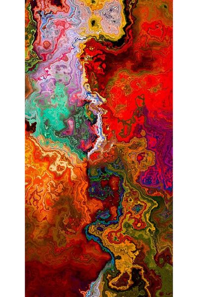 Marcel Kristal Tablo Warm Colors Marcel Art Diamond Mosaic Painting 43x89cm