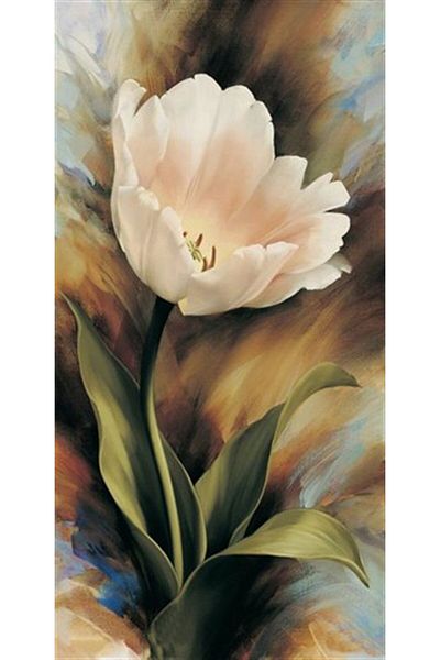 Marcel Kristal Tablo Painted Flower- Marcel Art Diamond Mosaic Painting 30x60cm