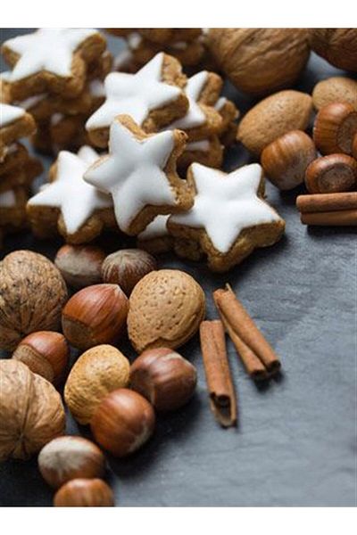 MARCEL SANAT Sweet Cookies And Nuts Marcel Art Diamond Mosaic Painting 25x36cm