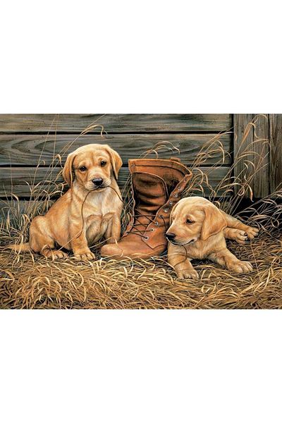 MARCEL SANAT Foams in the Farm Diamond Mosaic Painting 58x41cm