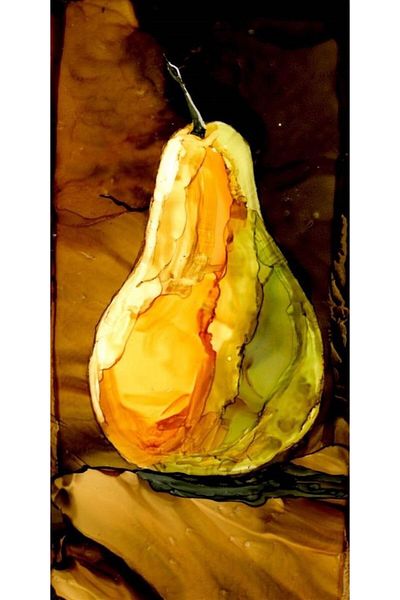 Marcel Kristal Tablo Μωσαϊκό Πίνακας Αχλάδι Marcel Art Diamond 36x71cm