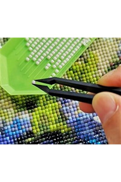 MARCEL SANAT Saraylı Tavuskuşu Elmas Mozaik Tablo 40x50 Cm