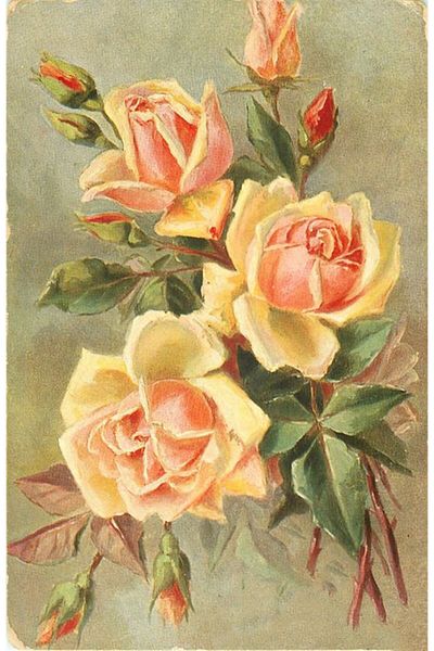 MARCEL SANAT Pastel Roses Diamond Mosaic Painting 38x61cm