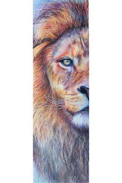 MARCEL SANAT Lion Diamond Mosaic Painting 15x50 cm