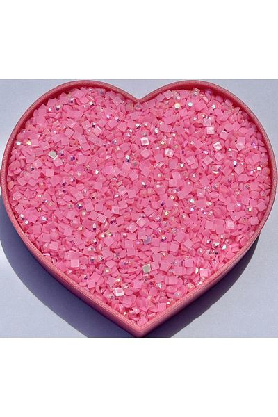 Marcel Kristal Tablo Marcel 5gr Diamond Mosaic Stone - Ab Square with Janjan (Proximity 800 Pieces) Code: 963
