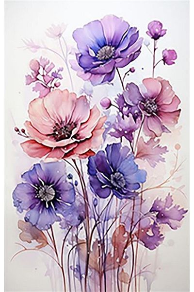 dialands FLOWER 34X53cm-DM0043
