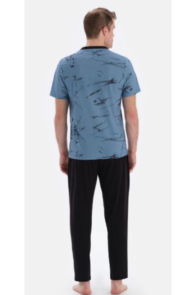 Eros Pijama Set de pijamale pentru bărbați - bumbac, mânecă scurtă