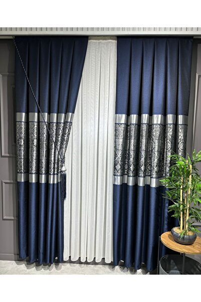 Emes Fon Perde Lüx Parlament Rengi