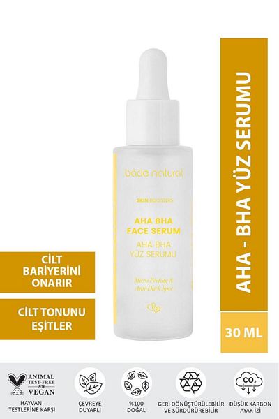 Bade Natural مصل الوجه Aha Bha معادل لون البشرة مع تأثير منعش 30 مل