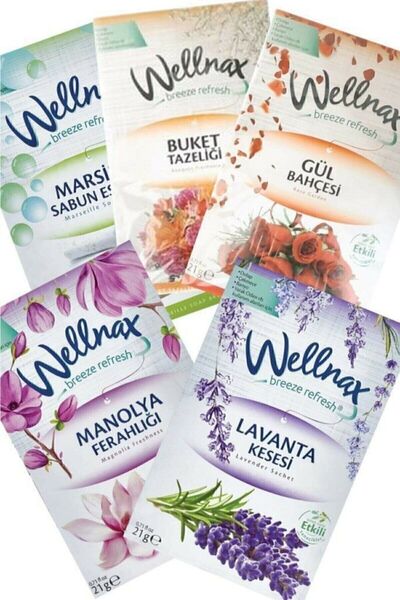 Wellnax Dolap Ve Çekmece Kokusu Karışık Seri X5