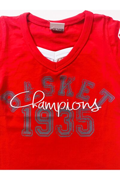 ROLY POLY 100% Cotton Single Jersey Short Sleeve T-shirt and Long Pajama Set for Boys Set of 2