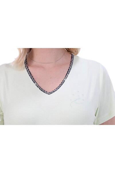 Etoile Σετ γυναικείας πιτζάμας με κοντό μανίκι από μπαμπού, ελαστικό ύφασμα, 73212