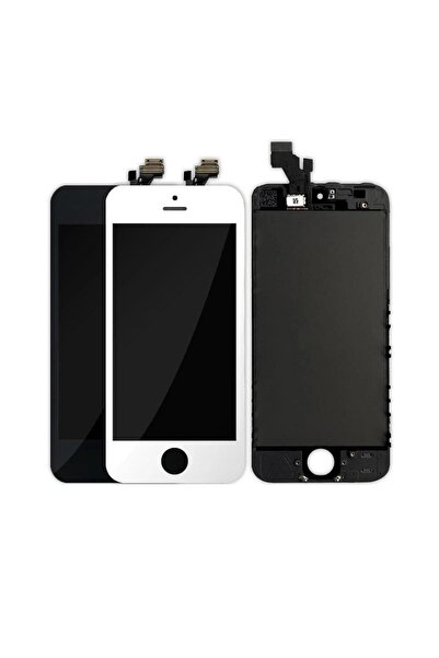 TeknoPrime Apple Iphone 5s Ile Uyumlu Lcd Ekran Dokunmatik Lw Siyah