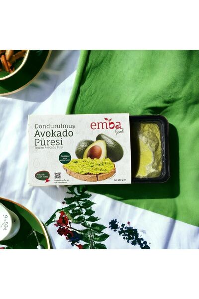 Emba Food Avokado Püresi 250 gr 2 Adet