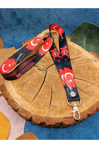 CİCCİBİCCİSHOP Republic 100 years old neck hanging rope, whistle rope