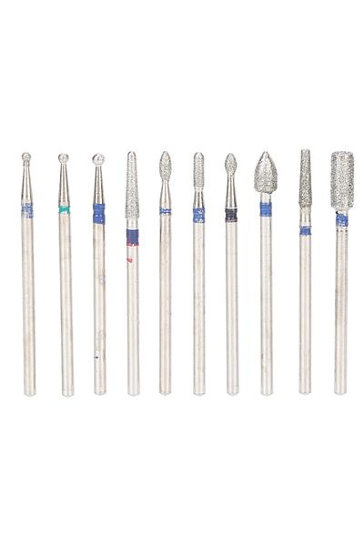 Anil Professional Cosmetics Diamond Freeze Sets - Special Design Tools for Perfect Manicures (10 pieces)