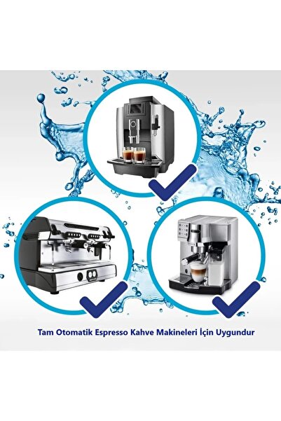 Popüler Kahve Espresso Makineleri Kireç, Yağ Sökücü Temizleme Tableti - 20 Adet Uyumlu