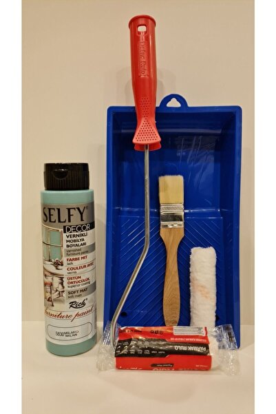 Rich Selfy Decor 500 Cc (750 Gr) Milano Kendinden Vernikli Dolap Boyama Seti