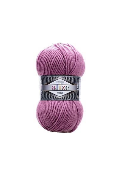 Alize SUPERLANA MIDI 25% Μαλλί - 75% Ακρυλικό / 100 gr - 170 m 440 ΣΚΟΥΡΟ ΤΡΙΑΝΤΑΦΥΛΛΟ