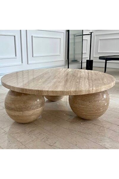 Sinem Şahin Mimarlık Mermer Orta Sehpa