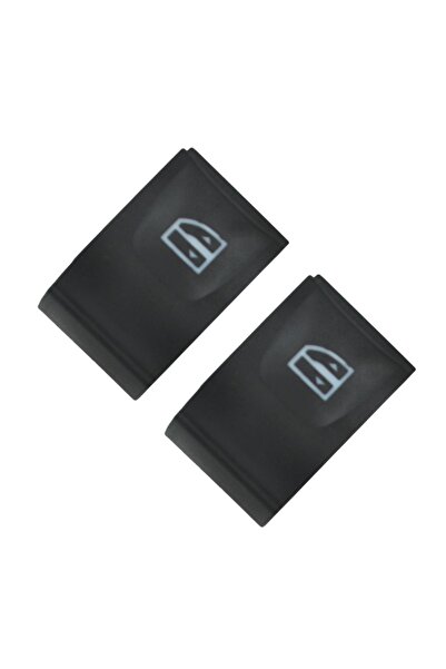 ALPHA AUTO PART Renault Fluence Için Cam Düğme Kapağı Sağ & Sol (2 ADET)