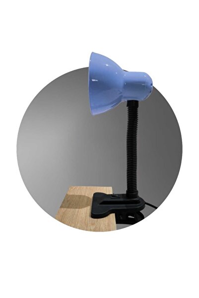 Okmino Kıskaçlı Masa Lambası (MAVİ)