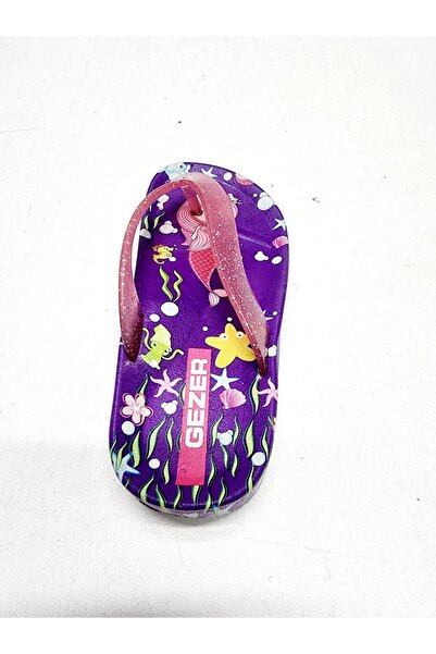 GEZER Children's Summer Mermaid Flip Flops Beach Slippers