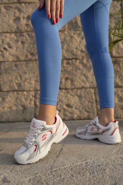 pasyone Kırmızı Kadın Günlük Spor Ayakkabı