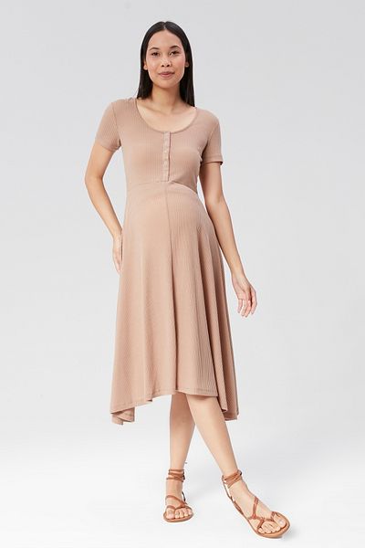 LYN MAMA Рокля за бременни от норка Eros