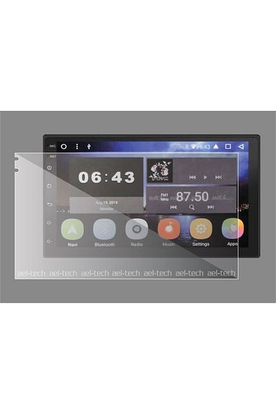 ael-tech 7 Inch Universal Double Tape Compatible Nano Screen Protector