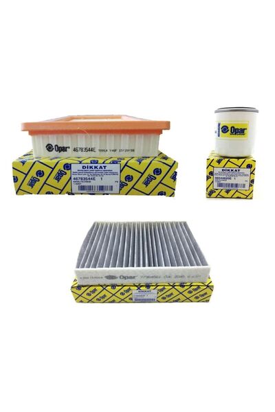 Genel Markalar Fiat Egea 1.4 Benzinli Fire Filtre Seti (karbonlu Polen) 2015-...