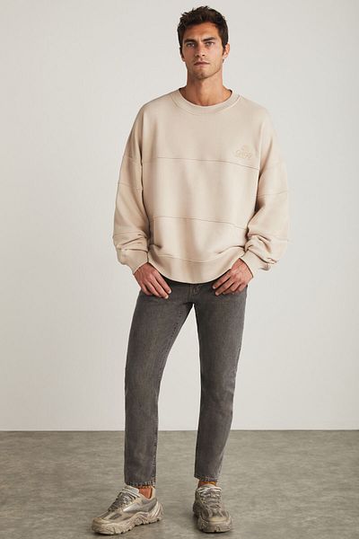 GRIMELANGE Φούτερ Kaylen Oversize Mink