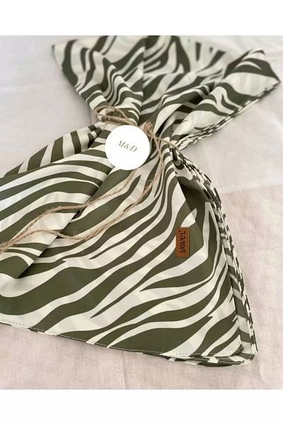 JAWEL ŞAL JAWEL Twill Zebra Shawl