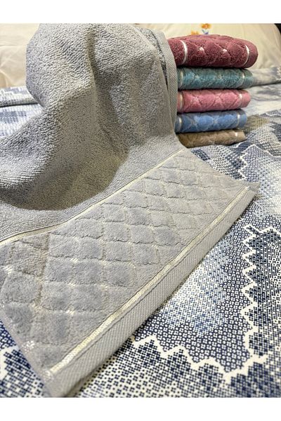 ŞENER HOME Комплект кухненски кърпи за ръце, 12 броя, 100% памук, цветни, 30x50 см, тъмни цветове