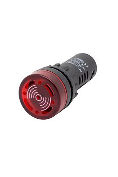 Genel Markalar Ledli Buzzer Sinyal Lambası - Kırmızı 220v