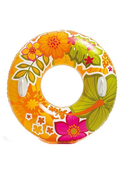 Intex 97 cm Patterned Bagel with Handle - Fabbatoys