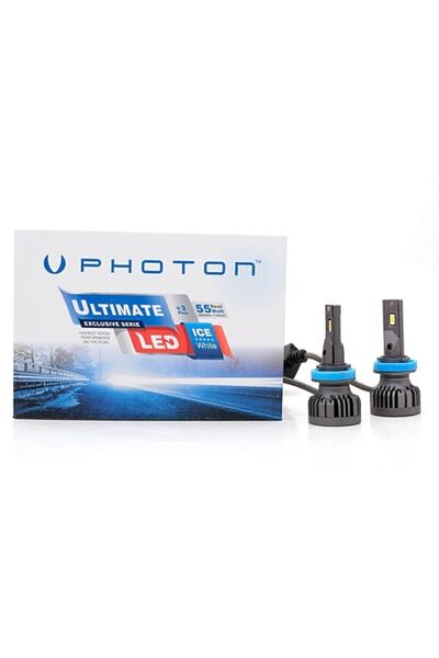 Photon Ultimate H11 Led Xenon 12-24 Volt 15000 lümen şimşek etkili