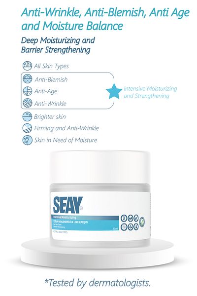 Seay 50ml Cream Moisturizer - Anti-Blemish and Barrier Strengthener