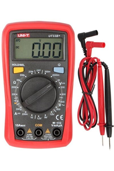 Unit Ut33b+ Dijital Mulimetre 600v Ac/dc