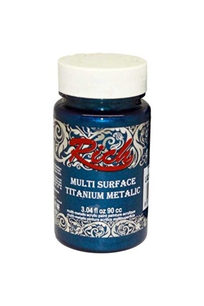 Rich Multi Surface Titanium Metalik Boya 90 ml 2568 Lacivert