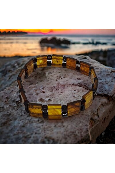 Budakoğulları Gümüş Sertifikalı Rolex Has Baltık Damla Kehribar Nazar Dikkat Hamile Ağrı Erkek Kadın Bilekliği