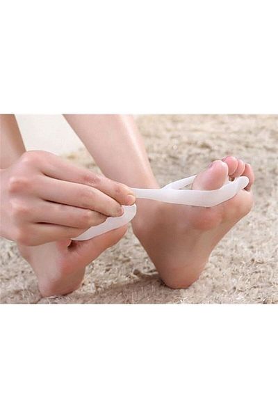 Devi Bunion Silicone Hammer Finger Separator Shape Disorder Relief Cushion Hammer Support Finger Separator