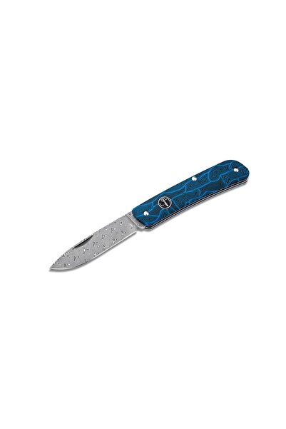 Böker Plus Tech Tool Blue Damast G10 Çakı