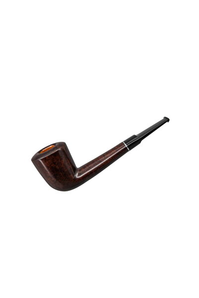 Şahin Kırmızı Yıldız 406 6mm. Filtreli Ebonit Saplı Pipo (237095)