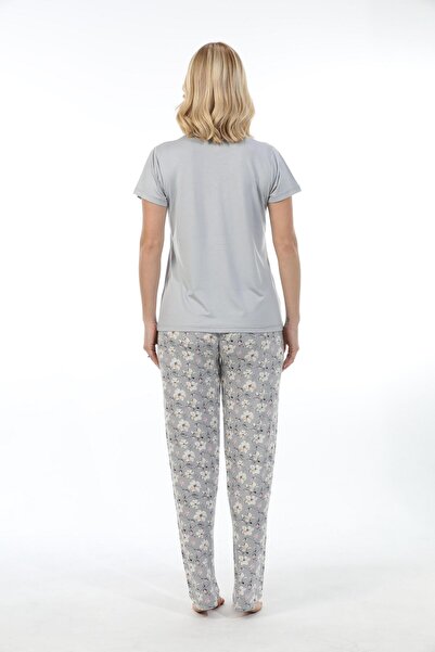 Etoile Bamboo, Flexible fabric, Short Sleeve Women's Pajamas Set 73214