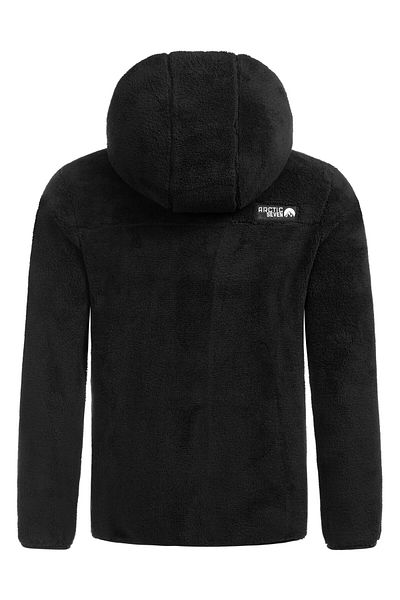 Arctic Seven Herren Sherpa Fleecejacke mit Kapuze AS413