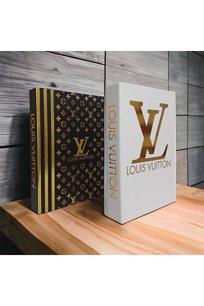 NariHome Decorative 2-Piece Book Box Set