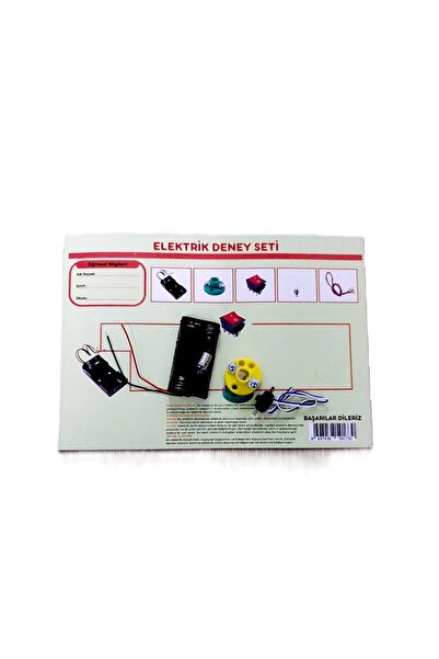 şahane parti Elektrik Deney Seti Çift Devre Standart Pilsiz