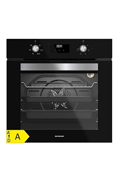Silverline Bo6502b01 Multifonksiyonel Siyah Ankastre Fırın